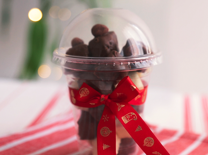 Copo da Felicidade com Bites de Chocotone