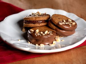 Sablé de Avelã com Chocolate Zero