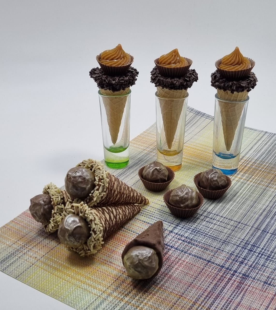 Cone Super Trufado de Churros Melken