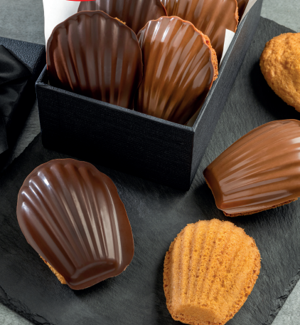 Madeleines de Chocolate