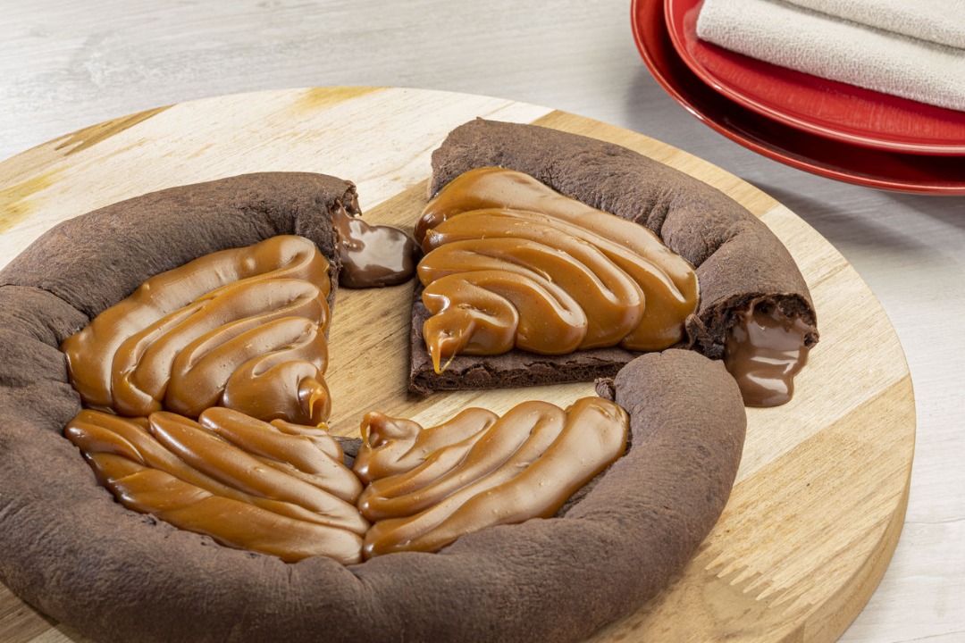 Massa de Chocolate para Pizza