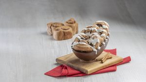 Ovo de 
Cinnamon Rolls