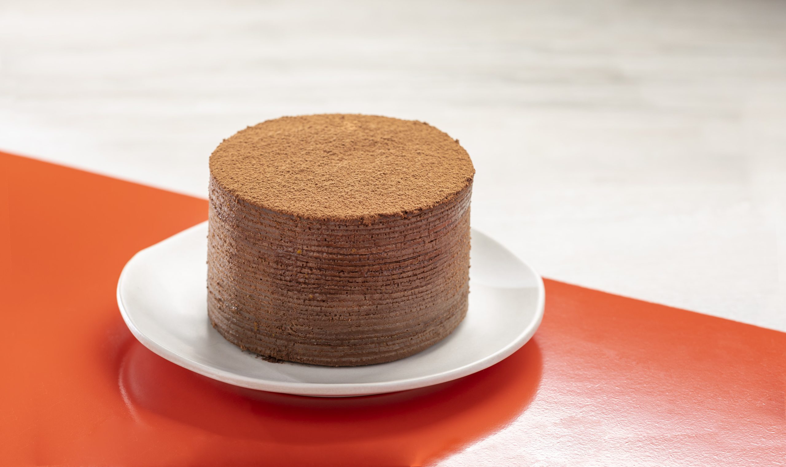 Bolo de Crepes de Chocolate