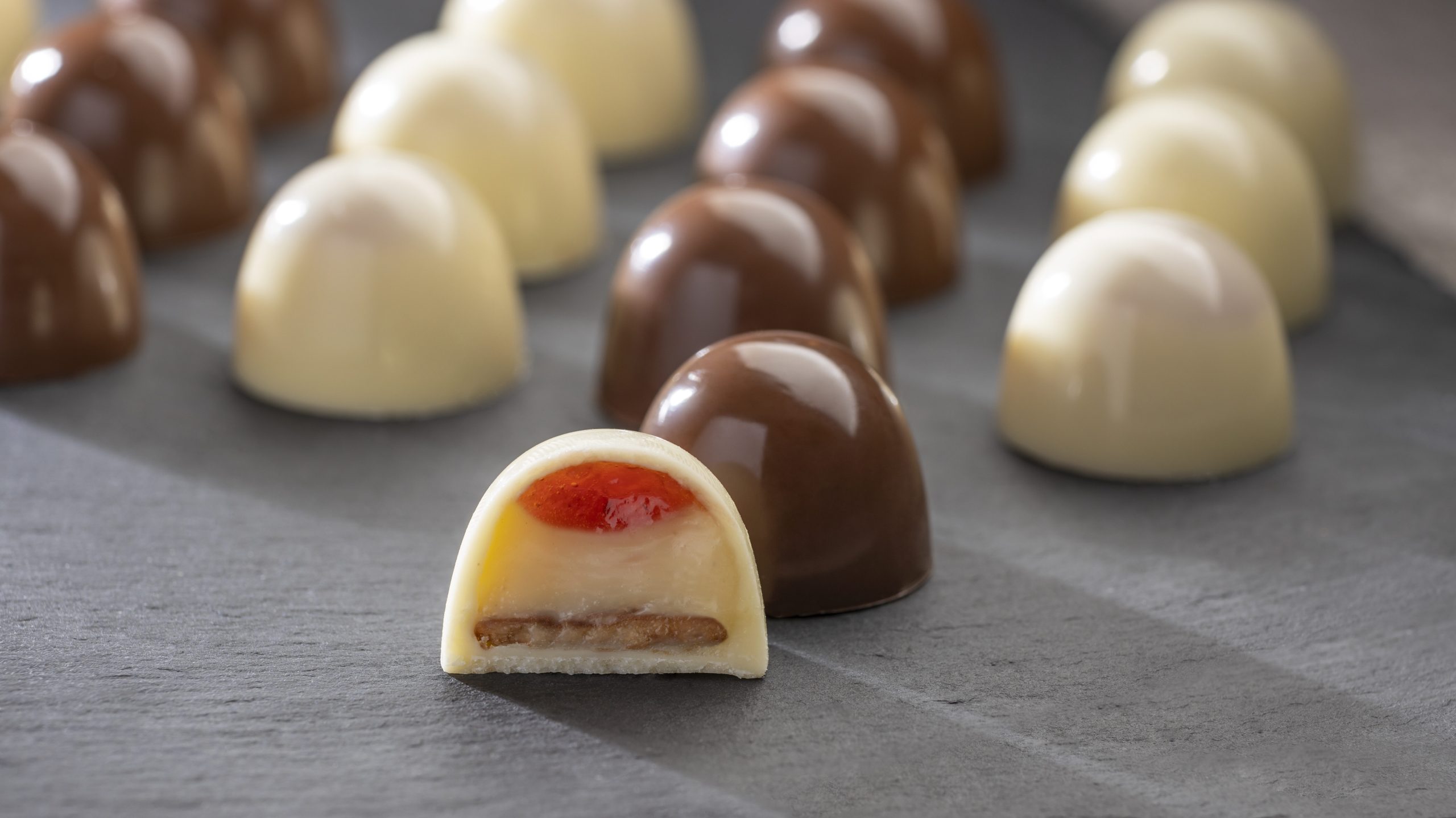 Bombons de Torta de Morango