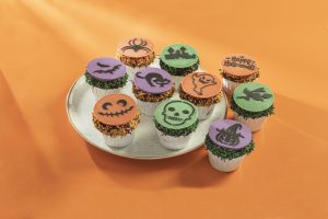 Cupcakes divertidos de Halloween