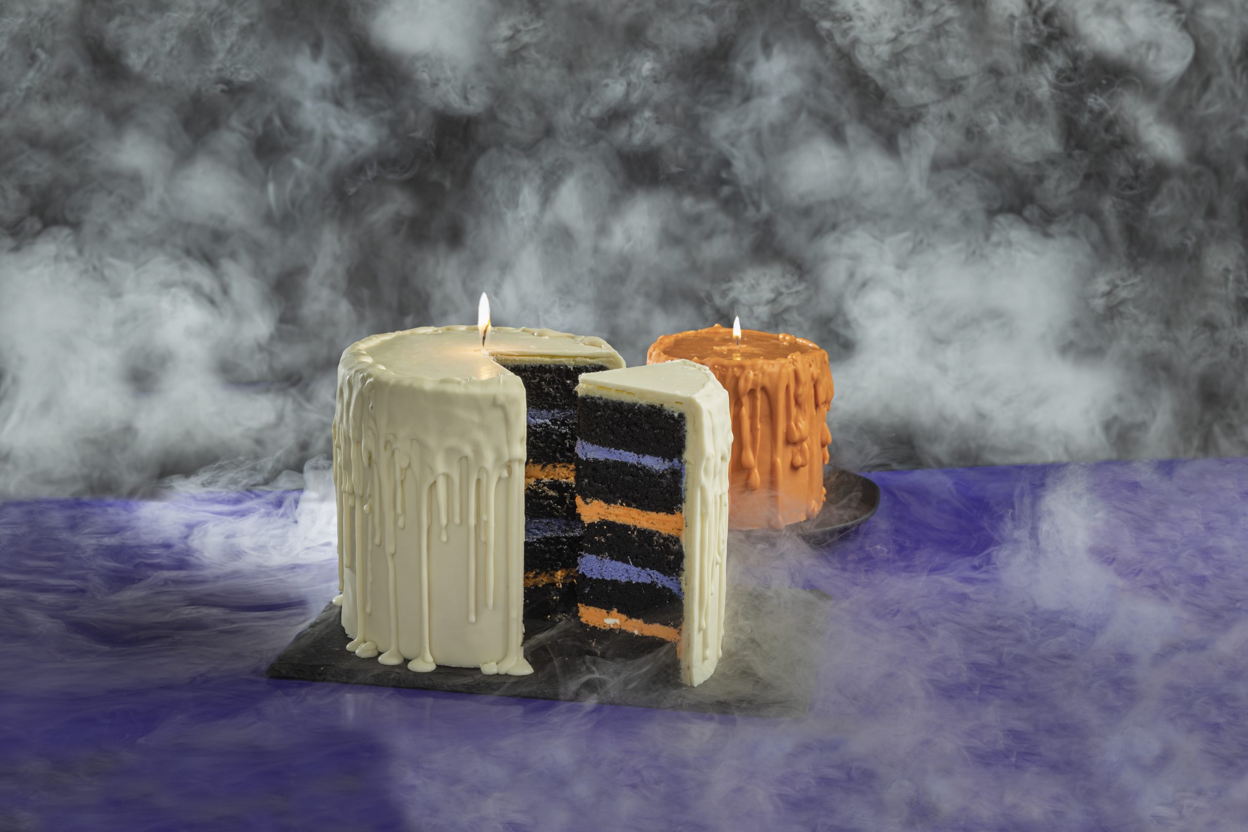 Bolo Vela com Recheio Colorido