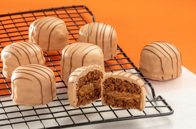 Pão de Mel com recheio de quebra queixo