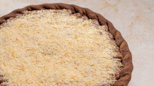 Pizza de Chocolate com Coco