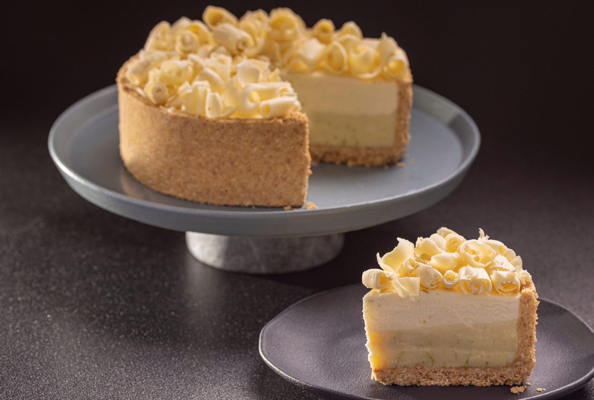 Torta Mousse de Limão e Chocolate Branco