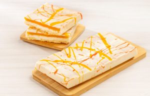 Barra de Frutas Amarelas com Sablé